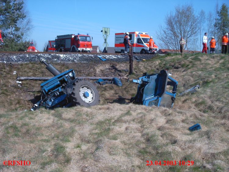Zugunfall, Berendfeld 23.04.2003