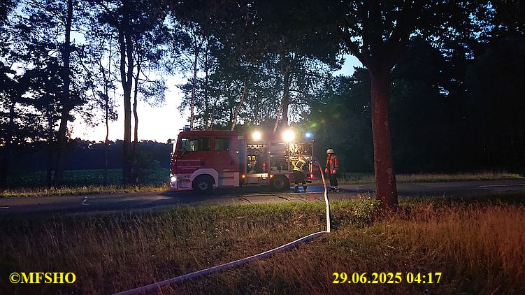 WB_2 unklarer Feuerschein im Wald