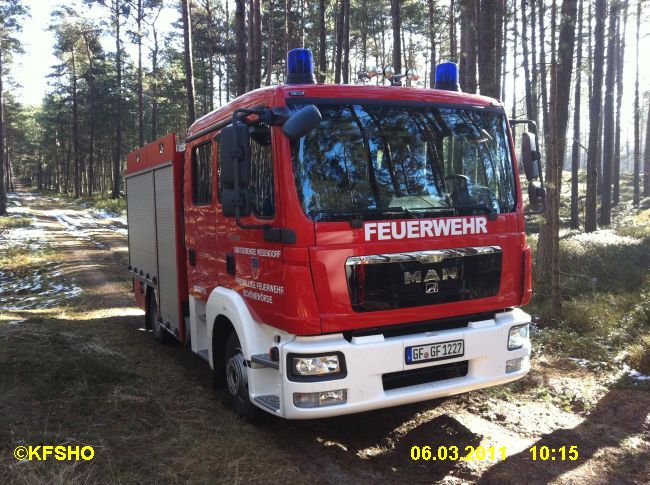 TSF-W im Wald bei Schneflingen 