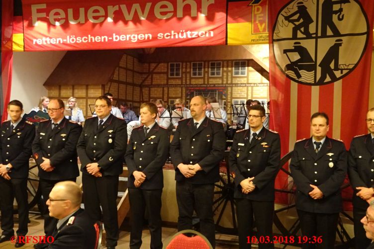 Dienstversammlung der Feuerwehren der Samtgemeinde Wesendorf