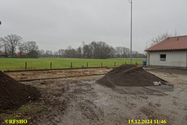 Parkplatz für die Einsatzkräfte