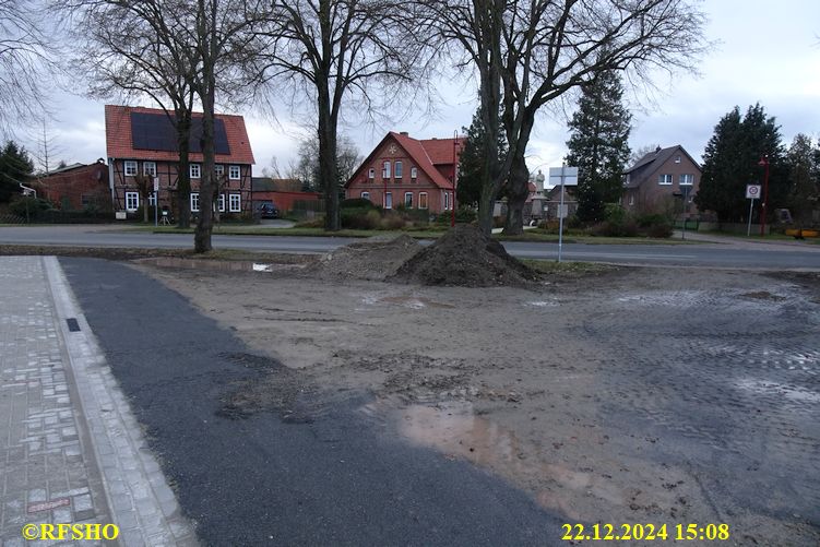 Parkplatz für die Einsatzkräfte